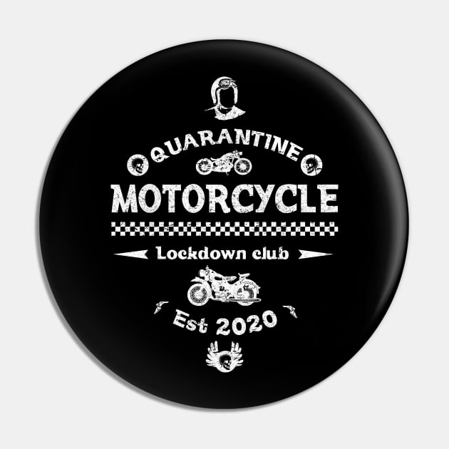 quarantine biker club Pin by BOEC Gear