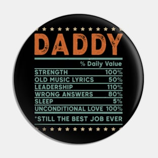 Daddy Beard Pin