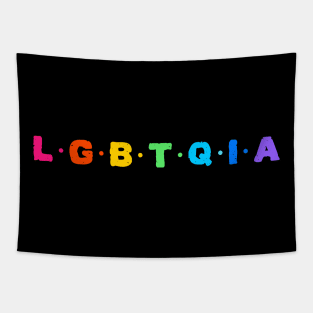 L.G.B.T.Q.I.A - Rainbow Tapestry