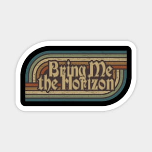 Bring Me the Horizon Vintage Stripes Magnet