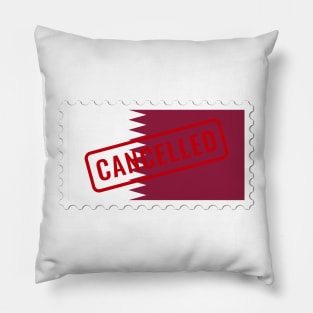 Qatar world cup cancelled Pillow