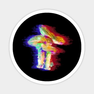 Tripping Out On Shrooms Magnet