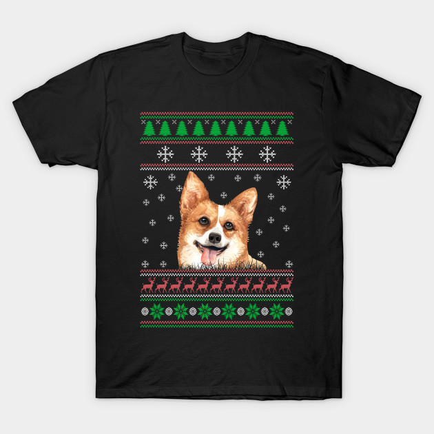 corgi xmas sweater