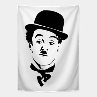Bw Artwork Chaplin Tapestry