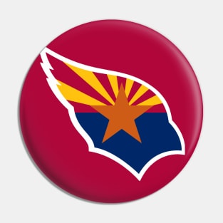 Arizona Football Flag Pin