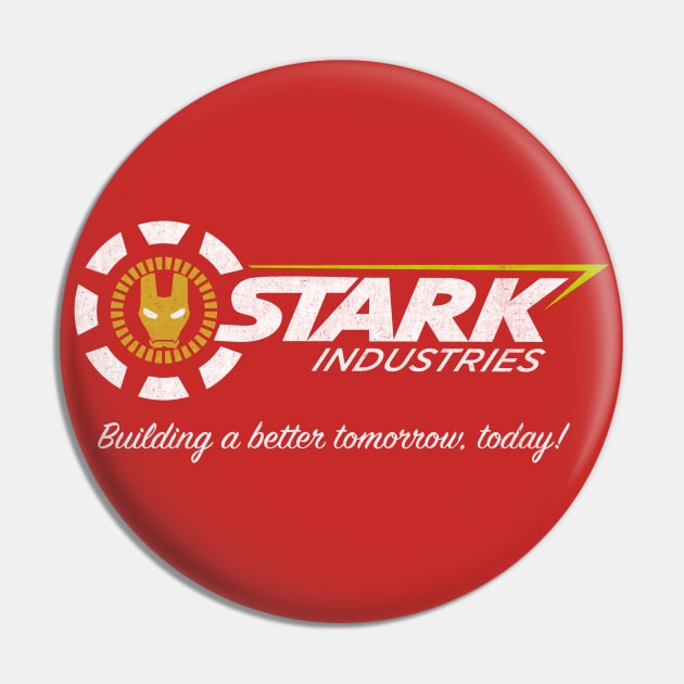 Stark Industries Parody Pin by Alema Art