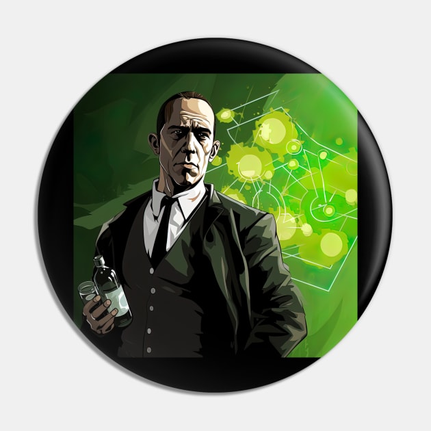 Niels Bohr Pin by ComicsFactory