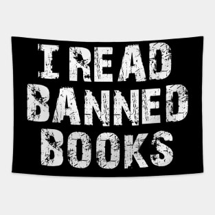 I Read Banned Books Tapestry