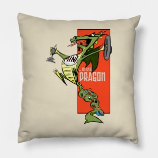 MINI on the Dragon Pillow