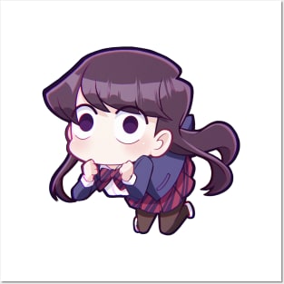 Komi-san wa Komyushou Desu Poster for Sale by art-xl