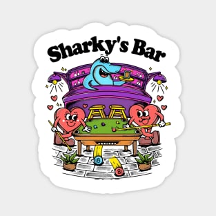 SHARKY'S BAR Magnet