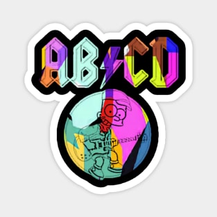 Abcd - Wpap Vintage Magnet