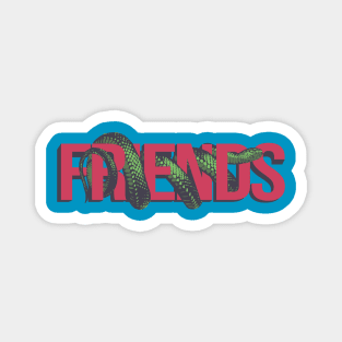 Snake & Friends Magnet