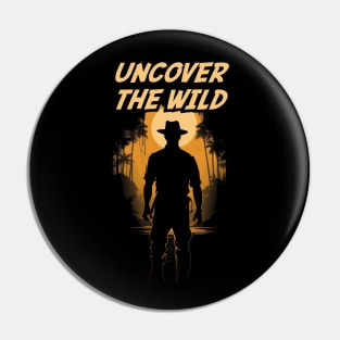 Uncover the Wild - Explorer - Silhouette - Indy Pin