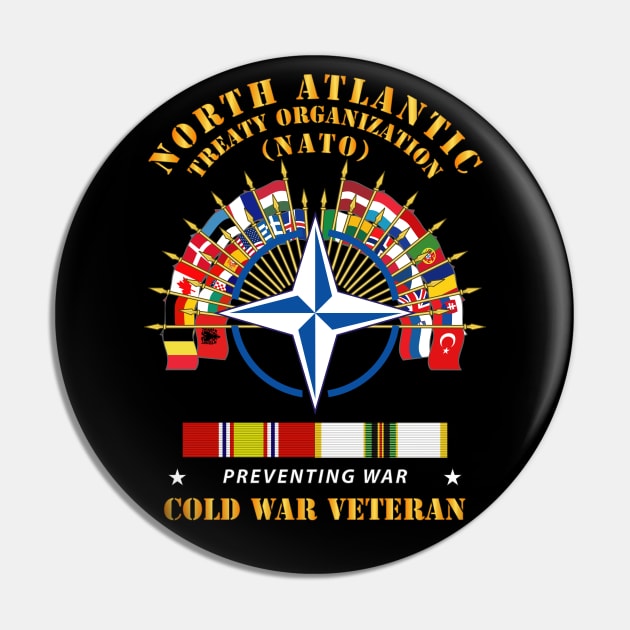 NATO - Preventing War - COLD SVC X 300 Pin by twix123844