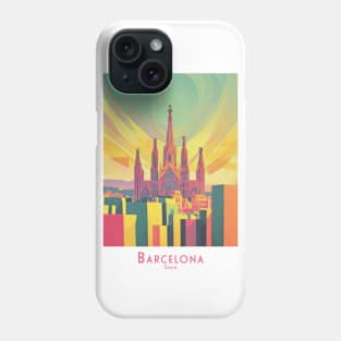 Spain - Barcelona's Majestic Sagrada Familia Phone Case