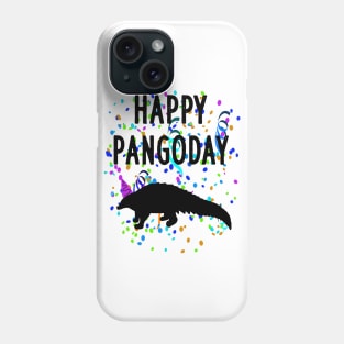 Happy Pangolin Day Pangoday species design Phone Case