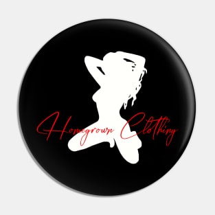 Homegrown Silhouette 1 Logo Pin