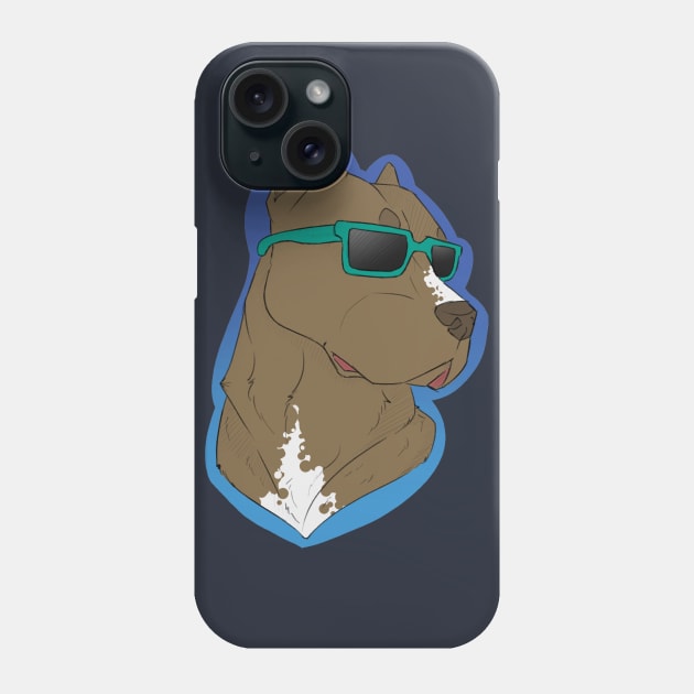 Pitty with Shades Phone Case by leilarii