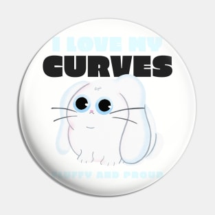 I love my curves fluffy and proud Pin