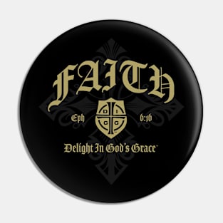 Shield of Faith Pin