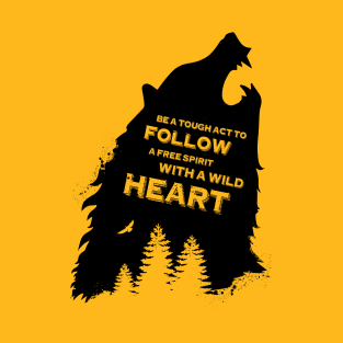 Inspirational Bear Nature Camping Design T-Shirt