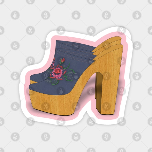 High Heel Shoe Lover Magnet by Feminist Foodie