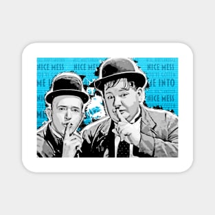 Laurel & Hardy Magnet