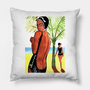 Beach life Pillow