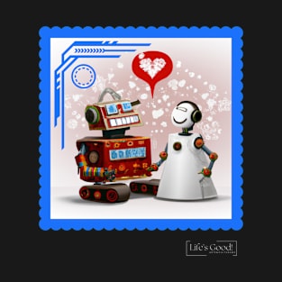 robot in love T-Shirt