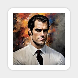 artwork with Henry Cavill Magnet