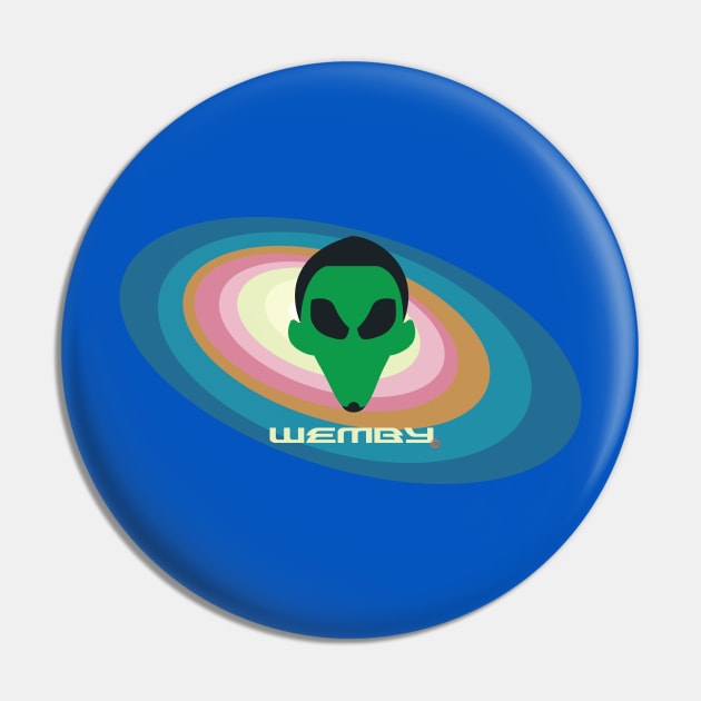 Wemby Alien Pin by THIRTY16Designs