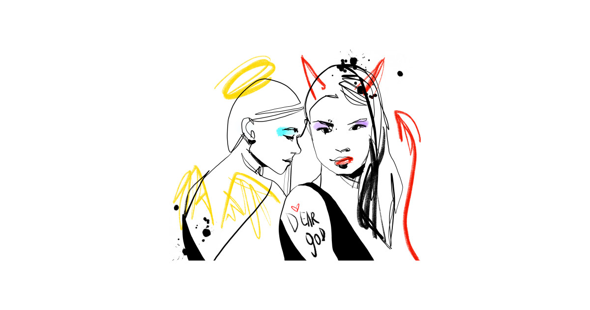 Girls - Linework - T-Shirt | TeePublic