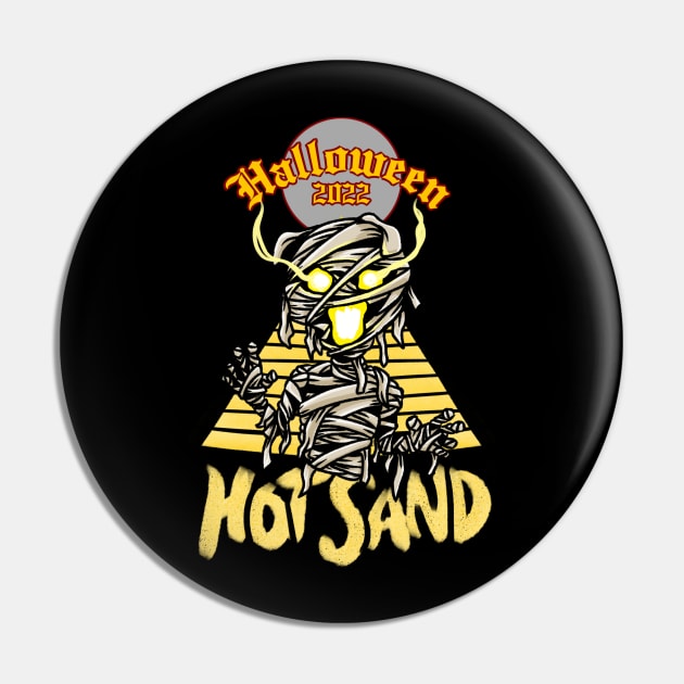 Hot Sand Pin by Migite Art
