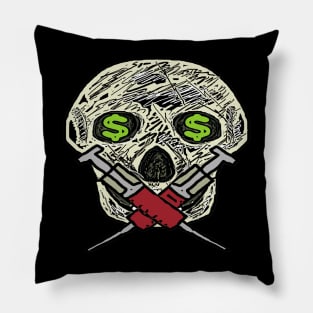 Anti Big Pharma Pillow