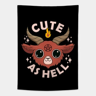 Cute As Hell Tapestry