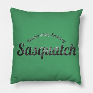 Desperately seeking Sasquatch Pillow