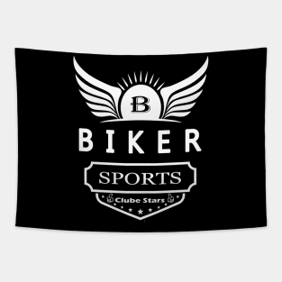 The Spor Biker Badge Tapestry