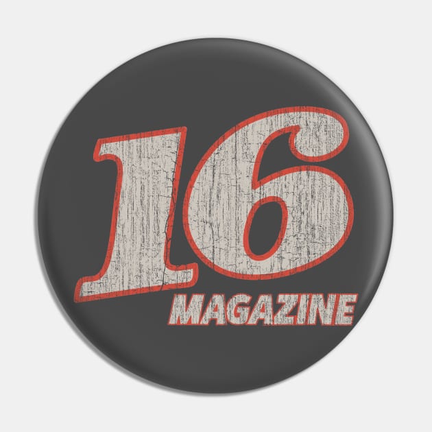 16 Magazine Pin by vender