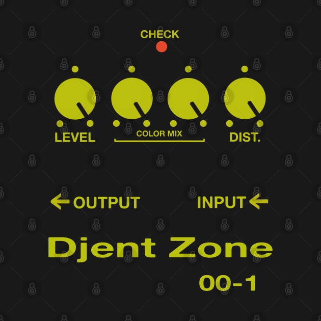 Djent Zone Guitar Pedal by blueversion