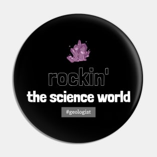 rockin the science world Pin