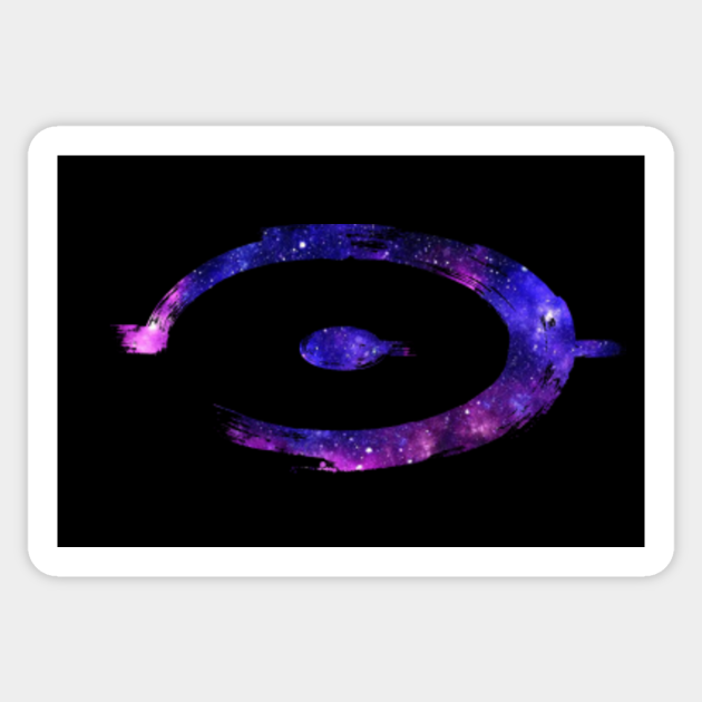 Halo Purple Space - Halo - Sticker