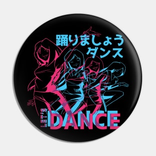 Anime dancing girl Pin