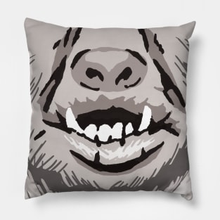 VINTAGE WOLFMAN Pillow