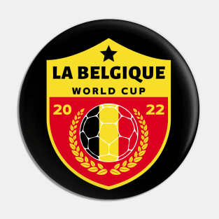 La Belgique Football Pin