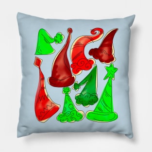 Christmas Hats Pillow