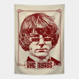 The Byrds / Vintage Style Retro Fan Art Tapestry