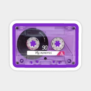 Transparent Cassette Tape Magnet