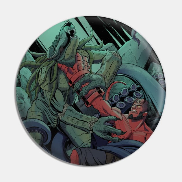 Hellboy Pin by Juniorilson