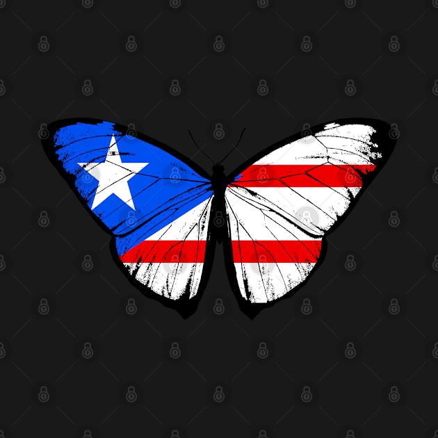 Vintage Chile Butterfly Moth | Pray For Chile and Stand with Chile by Mochabonk